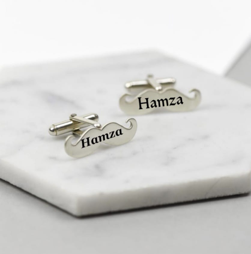 Engraved Cufflink