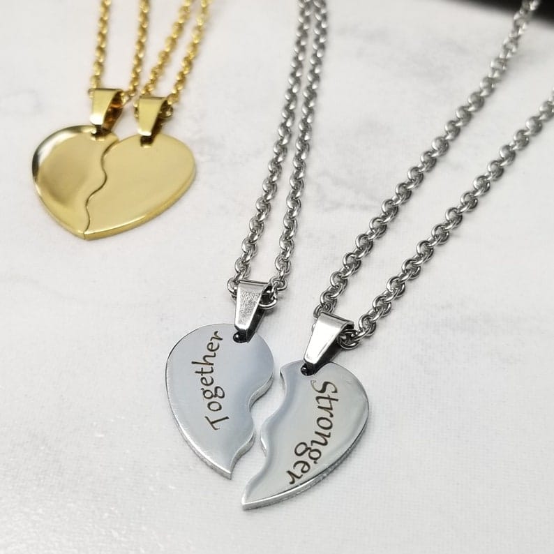 BROKEN HEART (COUPLE NECKLACE)