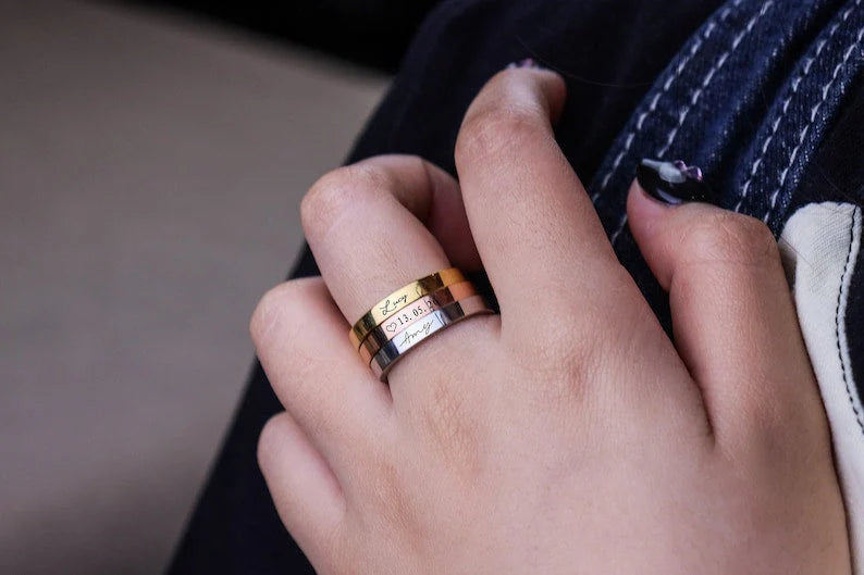 Engraved Name Ring(Challa)